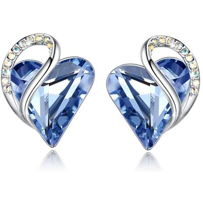 Leafael Birthstone Coração Brincos de Mulher Brincos Birthstone com Coração e Cristais Curativos Brincos Modernos Livres de Alergias com caixa de presente incluída, Zircônia cúbica, Sem pedra Leafael Birthstone Coração Brincos de Mulher Brincos Birthstone com Coração e Cristais Curativos Brincos Modernos Livres de Alergias com caixa de presente incluída, Zircônia cúbica, Sem pedra