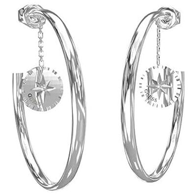 Guess Brincos JUBE02205JWRHT/U Timeless Hoop Earrings marca Guess Brincos JUBE02205JWRHT/U Timeless Hoop Earrings marca