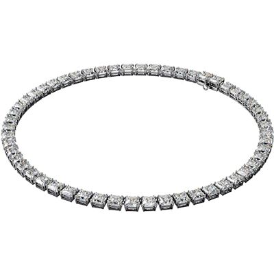 Swarovski Millenia Coleção de joias de cristal, cristais transparentes, acabamento em ródio, PRATEADO, Moderno Swarovski Millenia Coleção de joias de cristal, cristais transparentes, acabamento em ródio, PRATEADO, Moderno