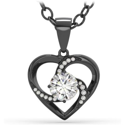 SERASAR Colar premium para mulher, prata de lei 925 banhado a ouro de 18 quilates, comprimento ajustável, quatro cores, caixa de jóias incluída, Tamanho único, Prata esterlina, Zircónia cúbica SERASAR Colar premium para mulher, prata de lei 925 banhado a ouro de 18 quilates, comprimento ajustável, quatro cores, caixa de jóias incluída, Tamanho único, Prata esterlina, Zircónia cúbica