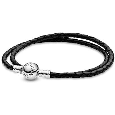 PANDORA Pulseira para mulher prata de lei 925 590745CBK-D, Aço inoxidável, Não é uma pedra preciosa PANDORA Pulseira para mulher prata de lei 925 590745CBK-D, Aço inoxidável, Não é uma pedra preciosa