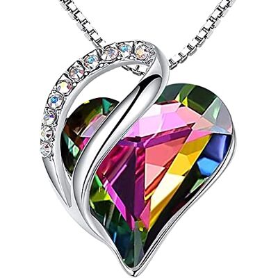 Leafael Colar de Pedra de Nascimento para Mulher Colar de Pedra de Nascimento de Cristal. Colar para Mulheres com pendente hipoalergênico com caixa de presente incluída, Cristal, Não Aplicável Leafael Colar de Pedra de Nascimento para Mulher Colar de Pedra de Nascimento de Cristal. Colar para Mulheres com pendente hipoalergênico com caixa de presente incluída, Cristal, Não Aplicável