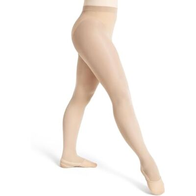 Capezio Ultra Soft Self Knit Waistband Transition Tight ajustado para mulher, embalagem de 1 Capezio Ultra Soft Self Knit Waistband Transition Tight ajustado para mulher, embalagem de 1