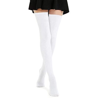 DRESHOW Mulher extra longas meias até ao joelho cosplay casual sobre o joelho meias até à coxa, Tamanho único DRESHOW Mulher extra longas meias até ao joelho cosplay casual sobre o joelho meias até à coxa, Tamanho único