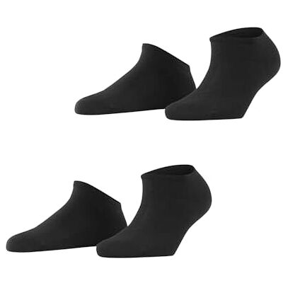 ESPRIT mulher Uni 2-Pack meias de tornozelo respiráveis ecológico sustentável algodão curto até o tornozelo reforçado suave costura plana para dedos sem pressão liso 2 pares ESPRIT mulher Uni 2-Pack meias de tornozelo respiráveis ecológico sustentável algodão curto até o tornozelo reforçado suave costura plana para dedos sem pressão liso 2 pares
