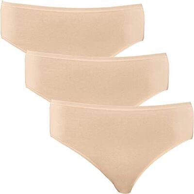 Schiesser Reto para mulher, Bege (Nude 410) Schiesser Reto para mulher, Bege (Nude 410)