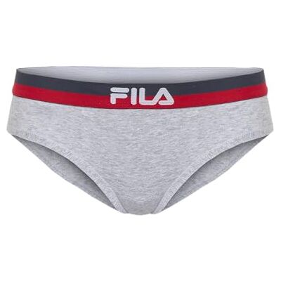 Fila , Slip Mulher, Cinza, M Fila , Slip Mulher, Cinza, M
