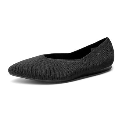 DREAM PAIRS Dançarinas para mulher, sapatos planos confortáveis, com suporte para arco, Preto, 40 UE DREAM PAIRS Dançarinas para mulher, sapatos planos confortáveis, com suporte para arco, Preto, 40 UE