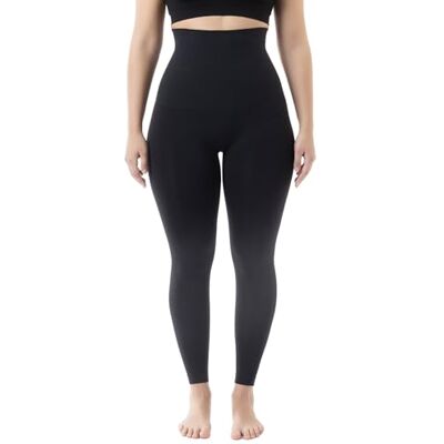 Farmacell Bodyshaper 609Y Leggings Mulher Emagrecimento Cintura Alta, Faja Calça Anticelulite, Modeladora e Redutora Shapewear, Preto, XXL Farmacell Bodyshaper 609Y Leggings Mulher Emagrecimento Cintura Alta, Faja Calça Anticelulite, Modeladora e Redutora Shapewear, Preto, XXL