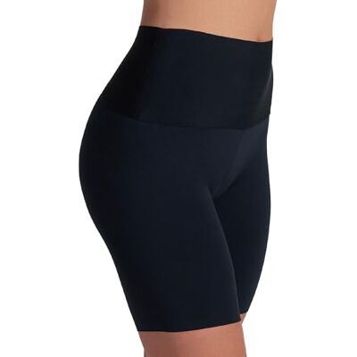 Leonisa Cueca para Mulher Antifricção de Coxas Tipo Short Realça Nádegas Cuecas Cinta Invisível para Vestido, L Leonisa Cueca para Mulher Antifricção de Coxas Tipo Short Realça Nádegas Cuecas Cinta Invisível para Vestido, L