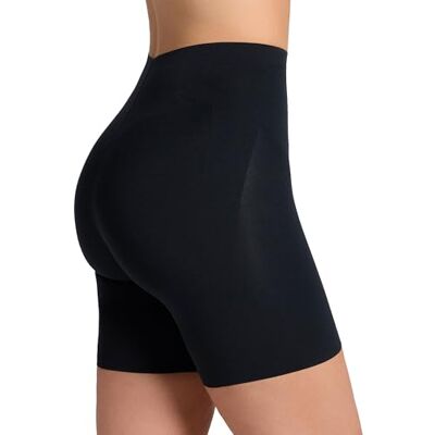 Leonisa Cueca com alças antifricção coxas, alças redutoras para mulher abdômen invisível Leonisa Cueca com alças antifricção coxas, alças redutoras para mulher abdômen invisível