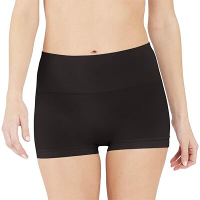 Spanx Boyshort Calças de Mulher (Pack de 1), Preto, XL Spanx Boyshort Calças de Mulher (Pack de 1), Preto, XL