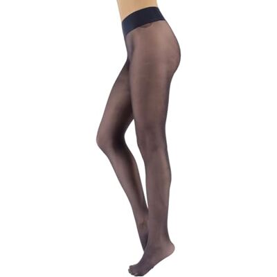 CALZITALY Meias sem costuras, meias semi-transparentes Pantys 15 DEN natural, preto, azul, S, M/L, L/XL, meias italianas , Azul e rosa: CALZITALY Meias sem costuras, meias semi-transparentes Pantys 15 DEN natural, preto, azul, S, M/L, L/XL, meias italianas , Azul e rosa: