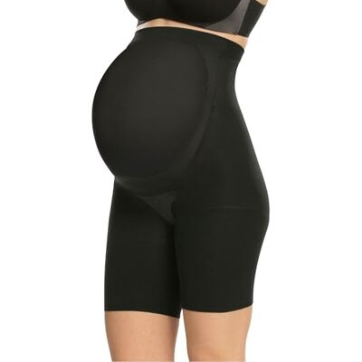 Spanx Shorts Power Mama para mulher, Preto Spanx Shorts Power Mama para mulher, Preto