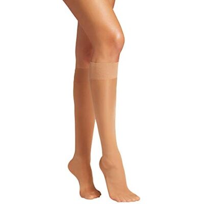 Wolford Meias até ao joelho, 20 DEN para mulher, Bege (Gobi 4365)., S Wolford Meias até ao joelho, 20 DEN para mulher, Bege (Gobi 4365)., S