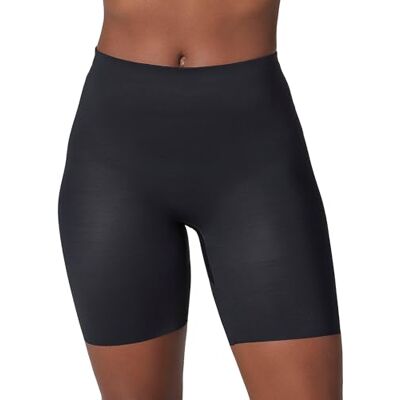 Leonisa Cueca Cinta Redutora Anti-Rogaduras para Mulher Cuecas Cintas Pós-Parto Tipo Short, Preto, S Leonisa Cueca Cinta Redutora Anti-Rogaduras para Mulher Cuecas Cintas Pós-Parto Tipo Short, Preto, S