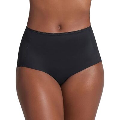 Leonisa Calcinha de cintura redutora para mulher, cuecas invisíveis de controlo forte em Abdomen Leonisa Calcinha de cintura redutora para mulher, cuecas invisíveis de controlo forte em Abdomen