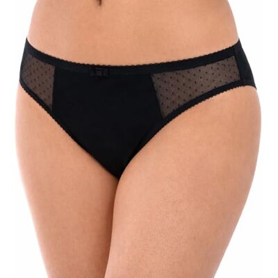 Dim Protect cueca menstrual preta lavável de algodão orgânico para fluxo médio mulher x 1 Dim Protect cueca menstrual preta lavável de algodão orgânico para fluxo médio mulher x 1