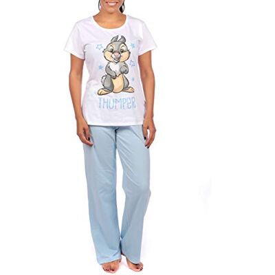 Disney Pijama tambor para mulher pijama Bambi senhora Disney Pijama tambor para mulher pijama Bambi senhora