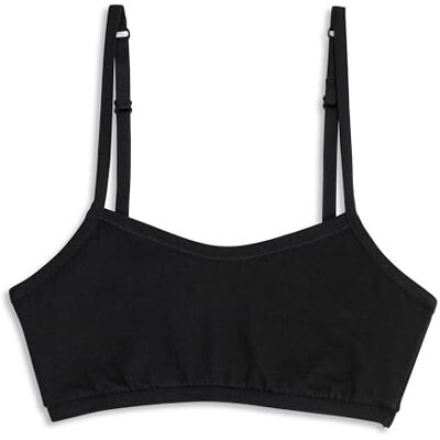 Cotonella Art. GD441 Sutiã Sem Aro Mulher Algodão Roupa Interior Sutiã Cor Branco/Preto/Bege, Preto, M Cotonella Art. GD441 Sutiã Sem Aro Mulher Algodão Roupa Interior Sutiã Cor Branco/Preto/Bege, Preto, M