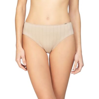 AVET 32195 6 Cuecas Mulher Midi Algodão, Branco, XL AVET 32195 6 Cuecas Mulher Midi Algodão, Branco, XL