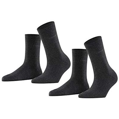 ESPRIT FALKE mulher Uni 2-Pack meias respiráveis ecológicas algodão reforçado resistente suave costura plana multipack 2 pares ESPRIT FALKE mulher Uni 2-Pack meias respiráveis ecológicas algodão reforçado resistente suave costura plana multipack 2 pares