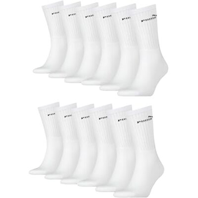 PUMA Meias desportivas unissexo para homem e mulher, 12 pares PUMA Meias desportivas unissexo para homem e mulher, 12 pares