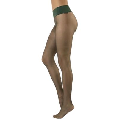 CALZITALY Meias sem costuras, meias semi-transparentes Pantys 15 DEN natural, preto, azul, S, M/L, L/XL, meias italianas CALZITALY Meias sem costuras, meias semi-transparentes Pantys 15 DEN natural, preto, azul, S, M/L, L/XL, meias italianas