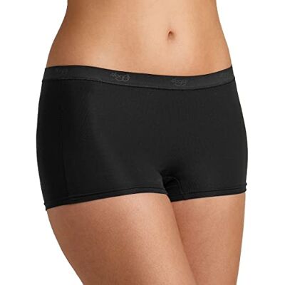 Sloggi Culotte feminino Sensual Fresh Short Brief, Preto (Preto) Sloggi Culotte feminino Sensual Fresh Short Brief, Preto (Preto)