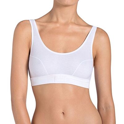 Sloggi Double Comfort Top, sutiã, mulher, branco (branco), 38 Sloggi Double Comfort Top, sutiã, mulher, branco (branco), 38
