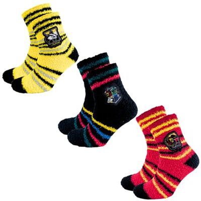 Harry Potter Meias antiderrapantes, conjunto de 3 meias de Hogwarts para mulher e adolescentes, presente de Hogwarts Harry Potter Meias antiderrapantes, conjunto de 3 meias de Hogwarts para mulher e adolescentes, presente de Hogwarts