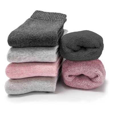 Occulto meias térmicas para mulher 6 pares (modelo: ), meias de inverno de algodão Occulto meias térmicas para mulher 6 pares (modelo: ), meias de inverno de algodão