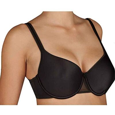 Selene , Sutiã modelador para mulher, com aros e copas pré-formadas em tecido macio, coleção sara, cor terra, tamanho 100D Selene , Sutiã modelador para mulher, com aros e copas pré-formadas em tecido macio, coleção sara, cor terra, tamanho 100D