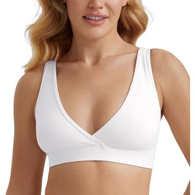 CRZ YOGA Butterluxe Maternidad Cruzado Sem Fio Amamentação Dormir Sutiãs para Mulheres Butterluxe, Forro Doble, Soporte Ligero, sin Relleno, Yoga, Súper Suave, Espalda en U, Correas Anchas, Embarazo y Posparto CRZ YOGA Butterluxe Maternidad Cruzado Sem Fio Amamentação Dormir Sutiãs para Mulheres Butterluxe, Forro Doble, Soporte Ligero, sin Relleno, Yoga, Súper Suave, Espalda en U, Correas Anchas, Embarazo y Posparto