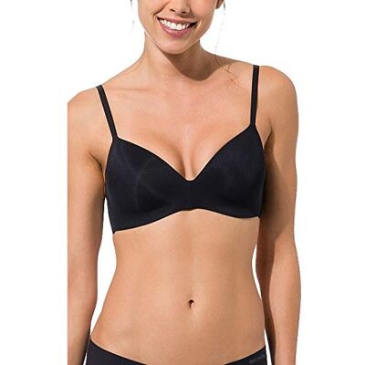 Skiny Damen Multi Schalen BH Ohne Bügel Micro Essentials sutiã sem aros para mulher, Preto Skiny Damen Multi Schalen BH Ohne Bügel Micro Essentials sutiã sem aros para mulher, Preto