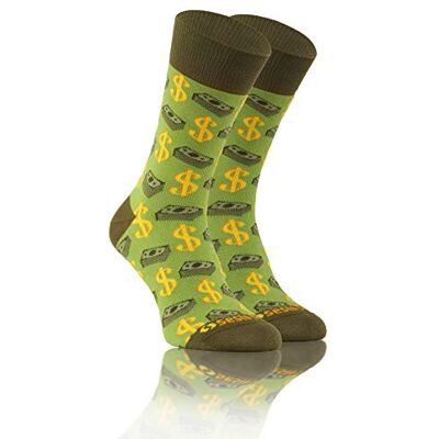 Sesto Senso Meias Engraçadas de Algodão para Mulher e Homem, Coloridas e Loucas, Funny Socks Sesto Senso Meias Engraçadas de Algodão para Mulher e Homem, Coloridas e Loucas, Funny Socks