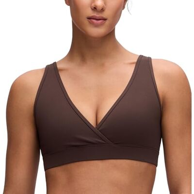 CRZ YOGA Butterluxe Maternidad Cruzado Sem Fio Amamentação Dormir Sutiãs para Mulheres Butterluxe, Forro Doble, Soporte Ligero, sin Relleno, Yoga, Súper Suave, Espalda en U, Correas Anchas, Embarazo y Posparto CRZ YOGA Butterluxe Maternidad Cruzado Sem Fio Amamentação Dormir Sutiãs para Mulheres Butterluxe, Forro Doble, Soporte Ligero, sin Relleno, Yoga, Súper Suave, Espalda en U, Correas Anchas, Embarazo y Posparto