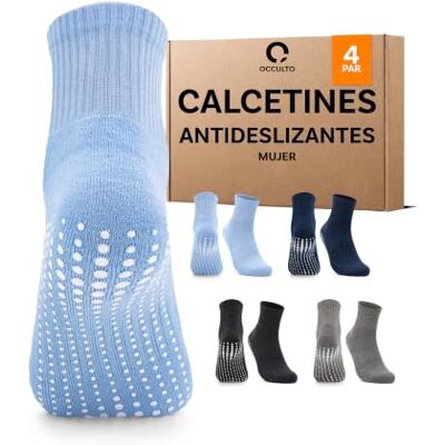 Occulto meias antiderrapantes mulher 80% algodão 2-4 pares (modelo: ) Occulto meias antiderrapantes mulher 80% algodão 2-4 pares (modelo: )