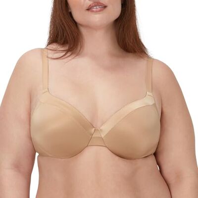 Maidenform Women's Comfort Devotion Extra-Coverage sutiã para t-shirt mulher, Bege Maidenform Women's Comfort Devotion Extra-Coverage sutiã para t-shirt mulher, Bege