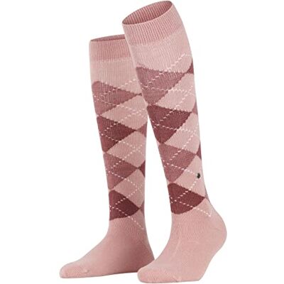Burlington Whitby W Kh Meias compridas estampadas macias e quentes para mulher Burlington Whitby W Kh Meias compridas estampadas macias e quentes para mulher