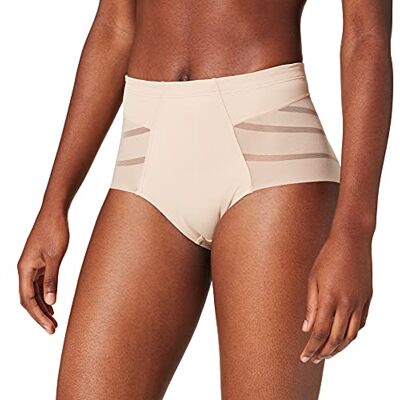 DIM Braga Diam's Control Medium efeito barriga plana mulher x1, Bege (Peau), 3XL DIM Braga Diam's Control Medium efeito barriga plana mulher x1, Bege (Peau), 3XL