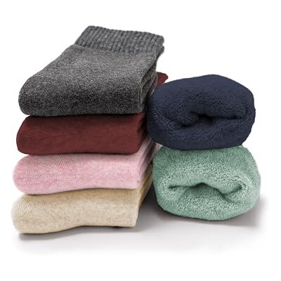 Occulto meias térmicas para mulher 6 pares (modelo: ), meias de inverno de algodão Occulto meias térmicas para mulher 6 pares (modelo: ), meias de inverno de algodão