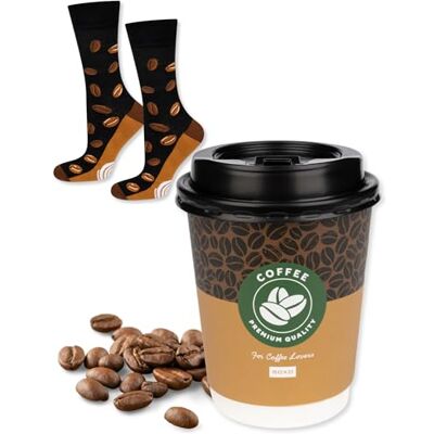 soxo Café Meias Divertidas Mulher Cores Presentes Originais Para Homem 1-2 Pares 2 Tamanhos soxo Café Meias Divertidas Mulher Cores Presentes Originais Para Homem 1-2 Pares 2 Tamanhos