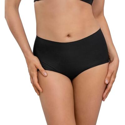 Leonisa Boxer mulher de alta qualidade, cuecas invisíveis sem costuras ultraconfortáveis, 700 preto, XL Leonisa Boxer mulher de alta qualidade, cuecas invisíveis sem costuras ultraconfortáveis, 700 preto, XL
