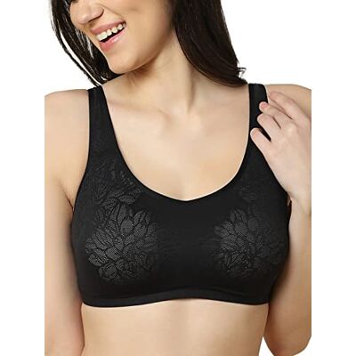 Triumph Fit Smart P Ex sutiã com enchimento sem aros para mulher (embalagem de 1), Preto Triumph Fit Smart P Ex sutiã com enchimento sem aros para mulher (embalagem de 1), Preto
