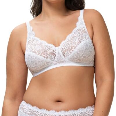 Triumph Amourette 300 N X Sutiã sem Aros Mulher, Branco e ouro Triumph Amourette 300 N X Sutiã sem Aros Mulher, Branco e ouro