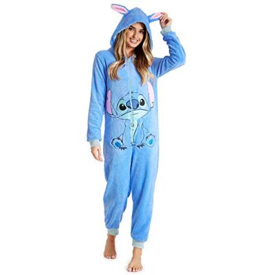Disney Pijama inteiro mulher pijama de uma peça de Stitch, Minnie, Malefica e Igor Stitch presentes Tamanhos S a XXL Disney Pijama inteiro mulher pijama de uma peça de Stitch, Minnie, Malefica e Igor Stitch presentes Tamanhos S a XXL