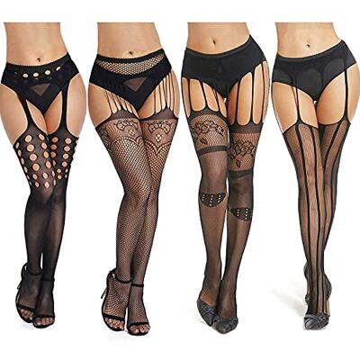 DRESHOW Mulheres Sexy Elásticas Meias de Cintura Alta Meias de Rede de Peúgas Meias de Malha Collants DRESHOW Mulheres Sexy Elásticas Meias de Cintura Alta Meias de Rede de Peúgas Meias de Malha Collants