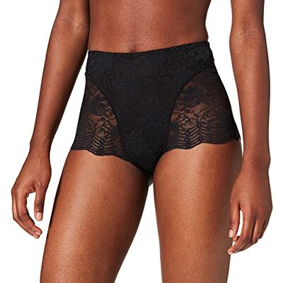 Sassa Spitzenpants Shorts para mulher, Preto e branco Sassa Spitzenpants Shorts para mulher, Preto e branco