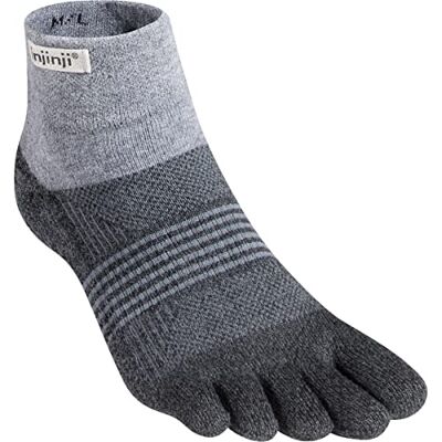 Injinji Meias femininas Trail Midweight Mini Crew Injinji Meias femininas Trail Midweight Mini Crew